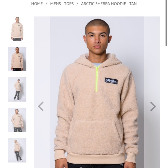 Young & Reckless Other - Men’s Sherpa hoodie